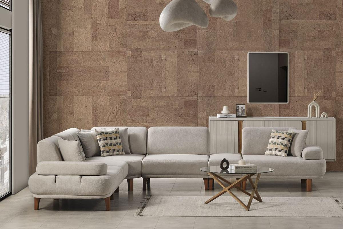 Aura Köşe KoltukModern Koltuk TakımıAura Köşe Koltuk | Tercih Mobilya Kütahya