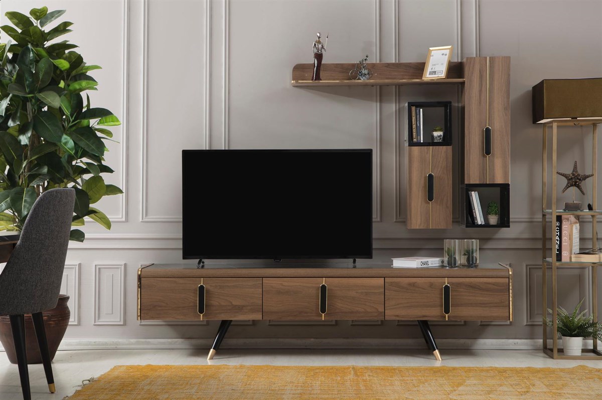 Megan Ceviz TV ÜnitesiTv ÜnitesiMegan Ceviz TV Ünitesi