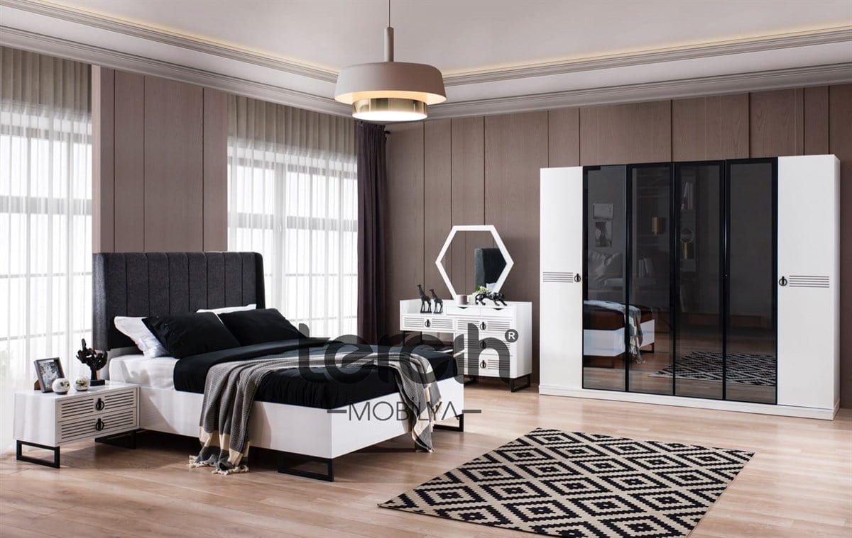 Trend Beyaz Yatak OdasıModern Yatak Odası TakımıTrend Beyaz Yatak Odası