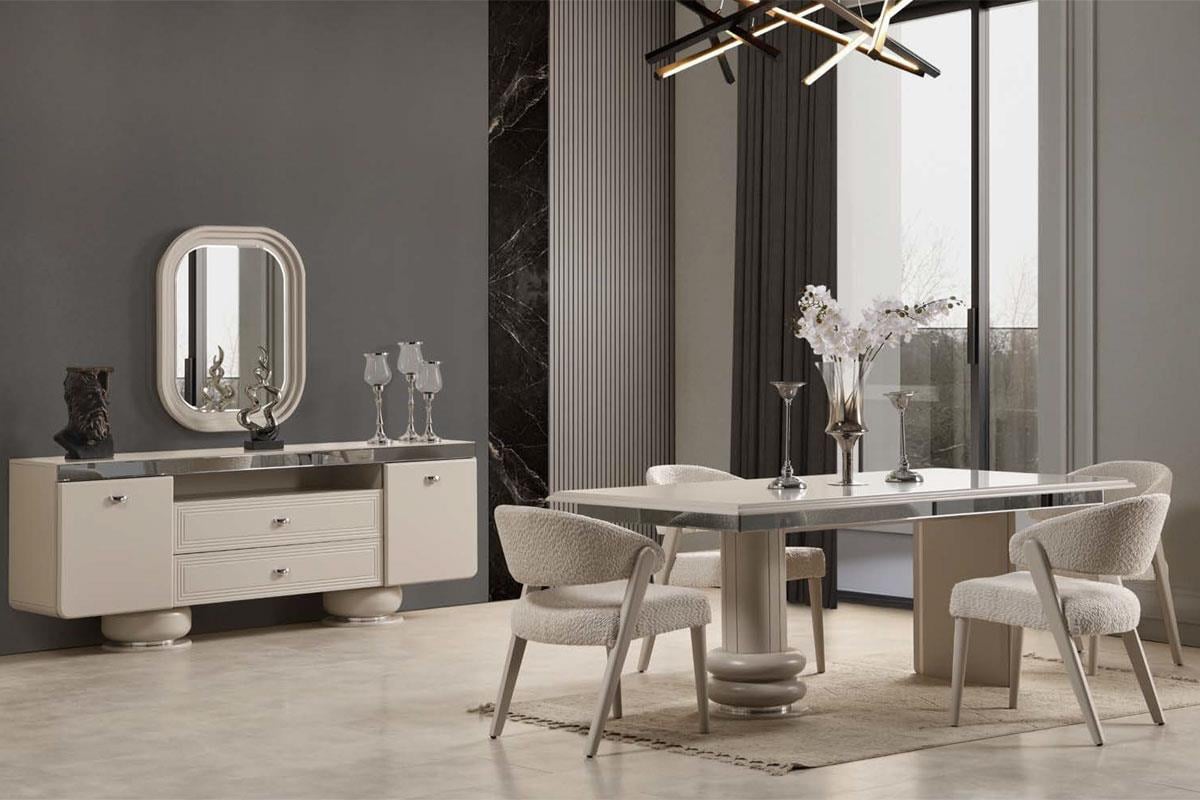 Verona Yemek Odası TakımıModern Yemek OdasıVerona Yemek Odası Takımı | Tercih Mobilya Kütahya