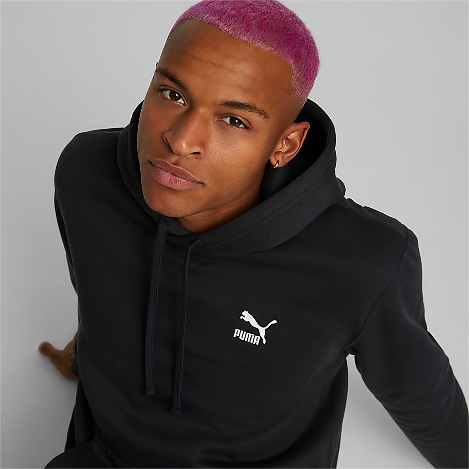 Classics Small Logo Hoodie Fl Calming Gr