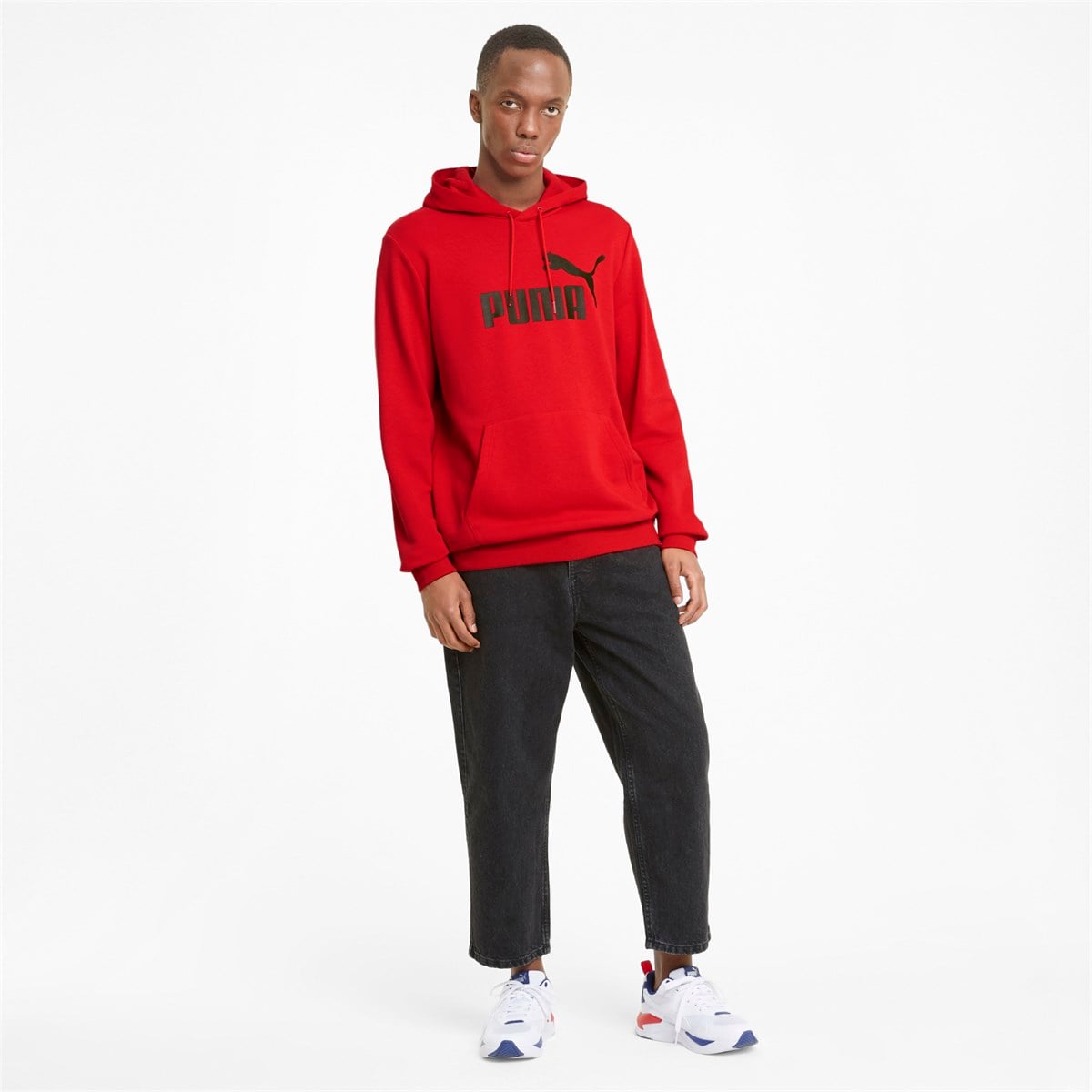 Puma Ess Big Logo Hoodie Erkek Sweatshirt