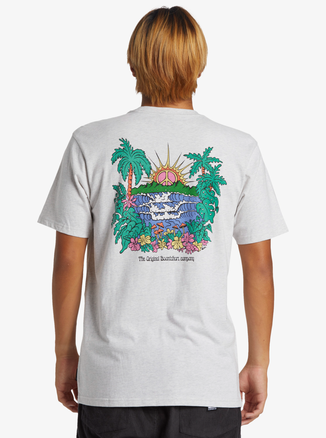 island Sunrise Moe Erkek T-shirt