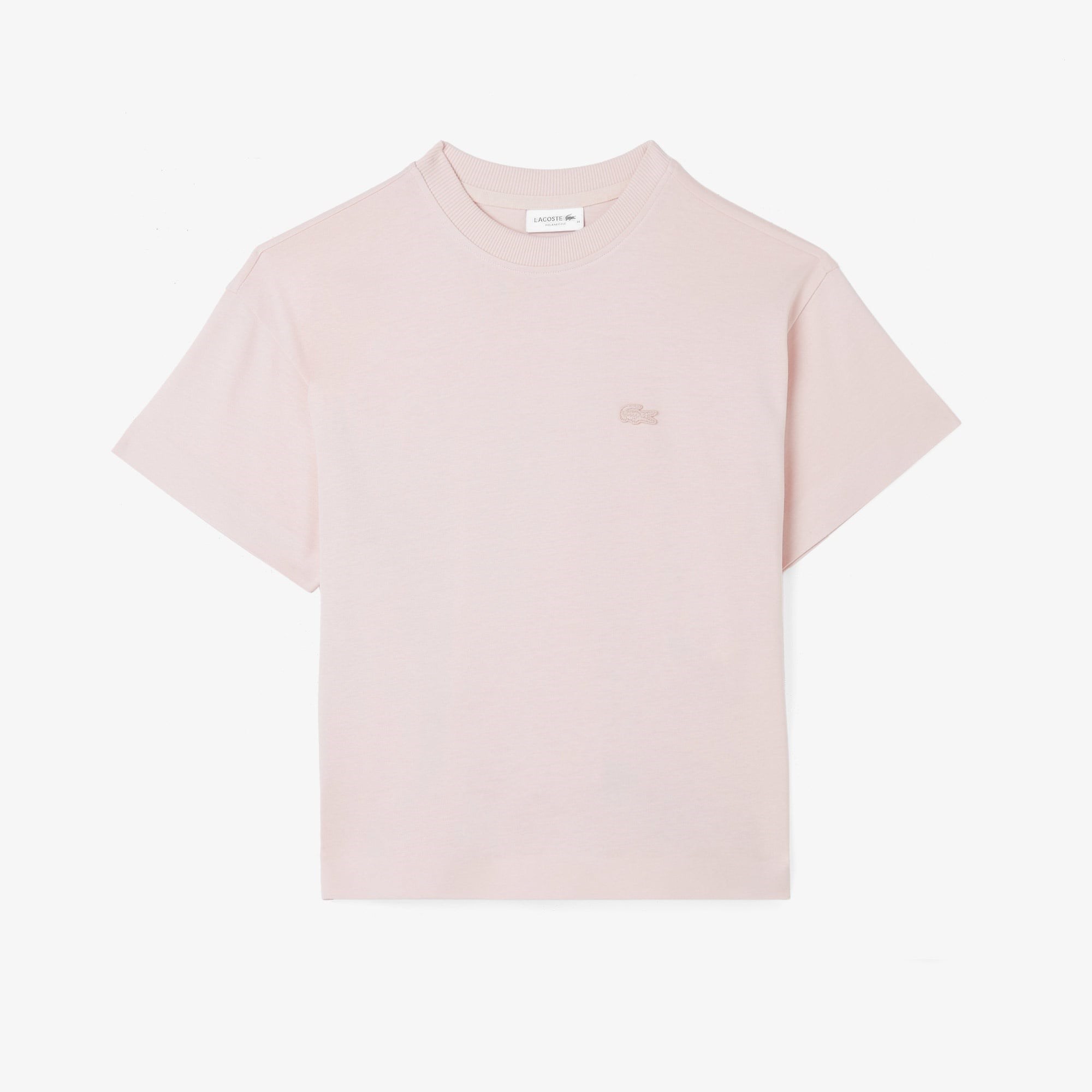 Lacoste Loose Fit Bisiklet Yaka
