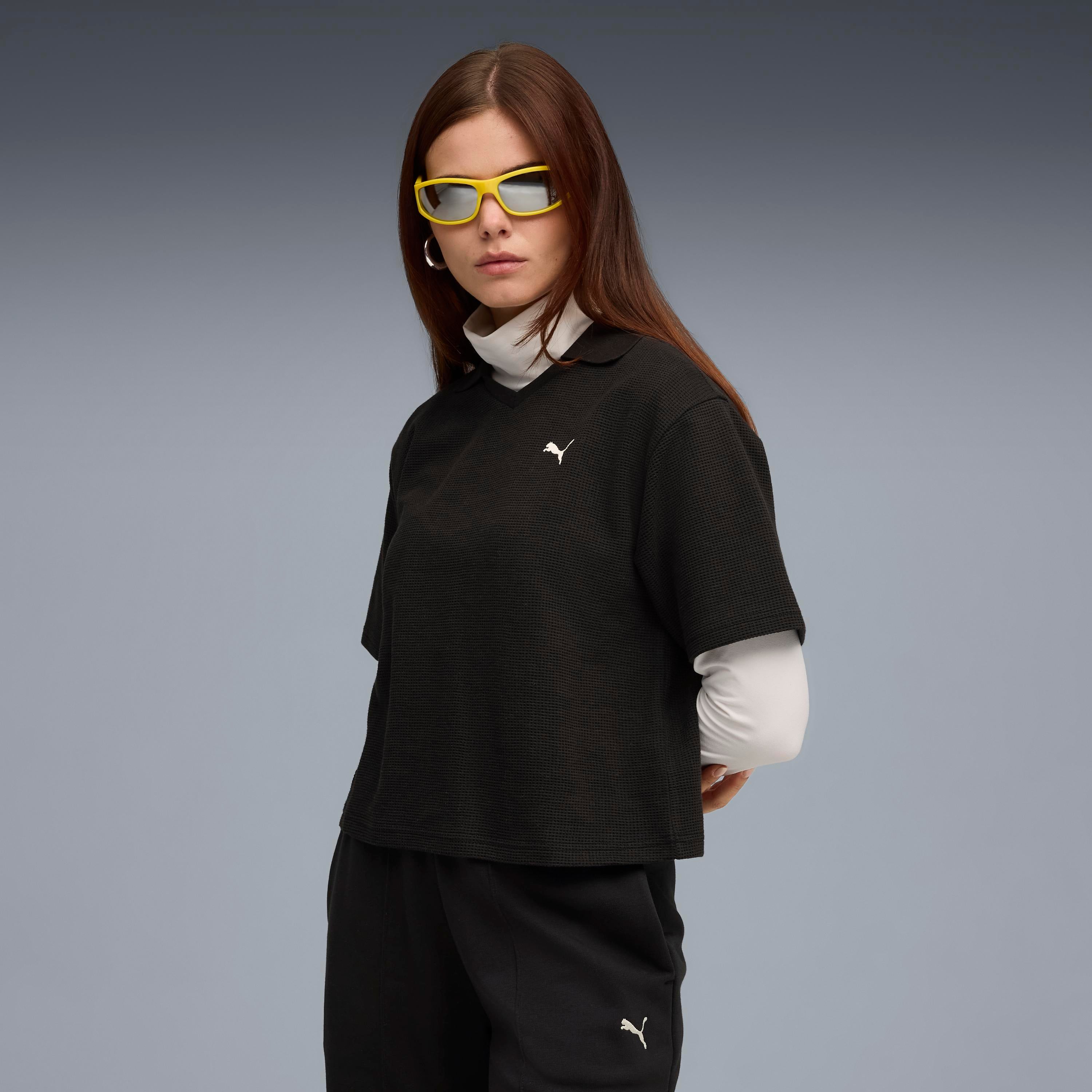 Puma Class Relaxed Polo Tee Kadın Yetişkin Polo T-shirt
