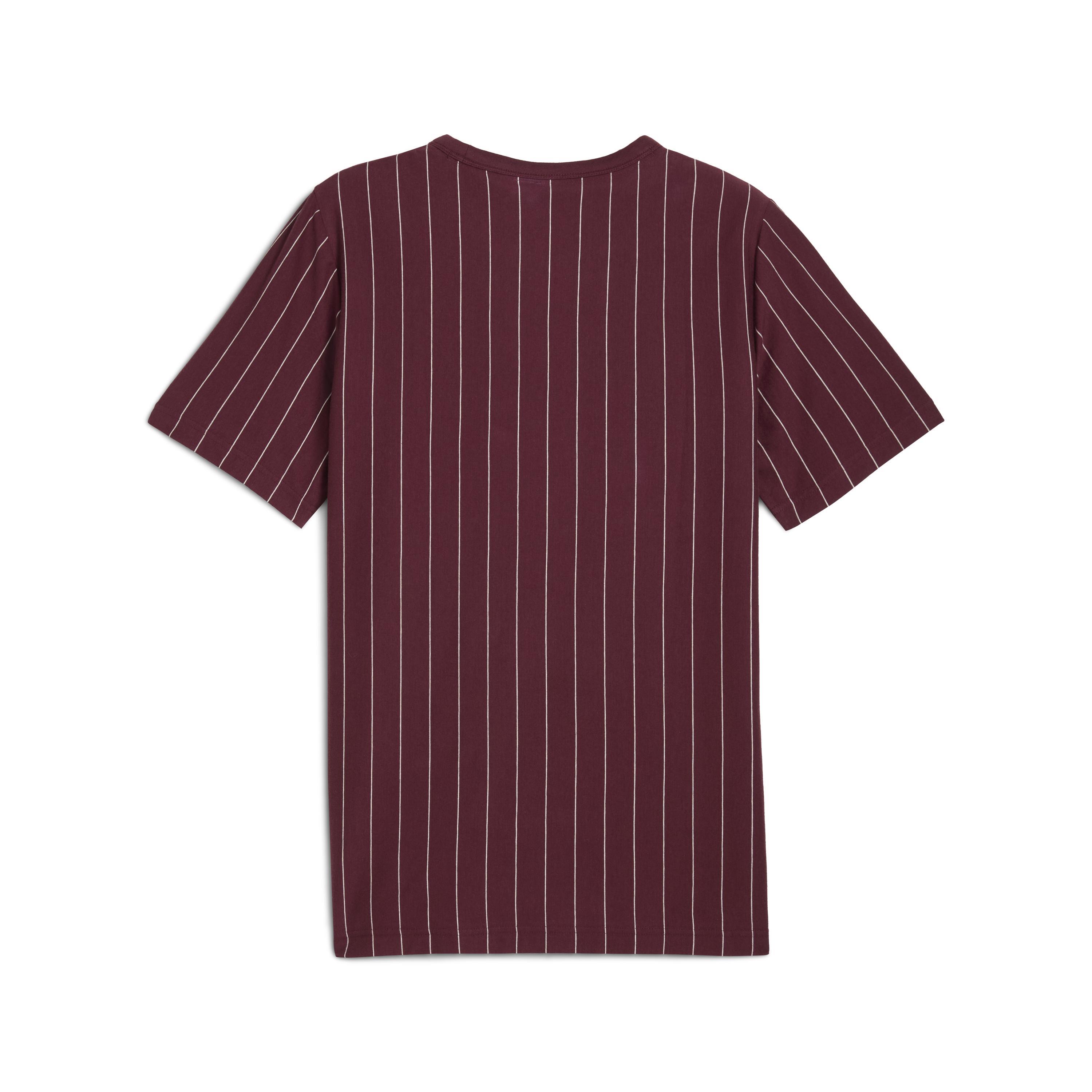 Puma Class Striped Tee Erkek Yetişkin T-shirt