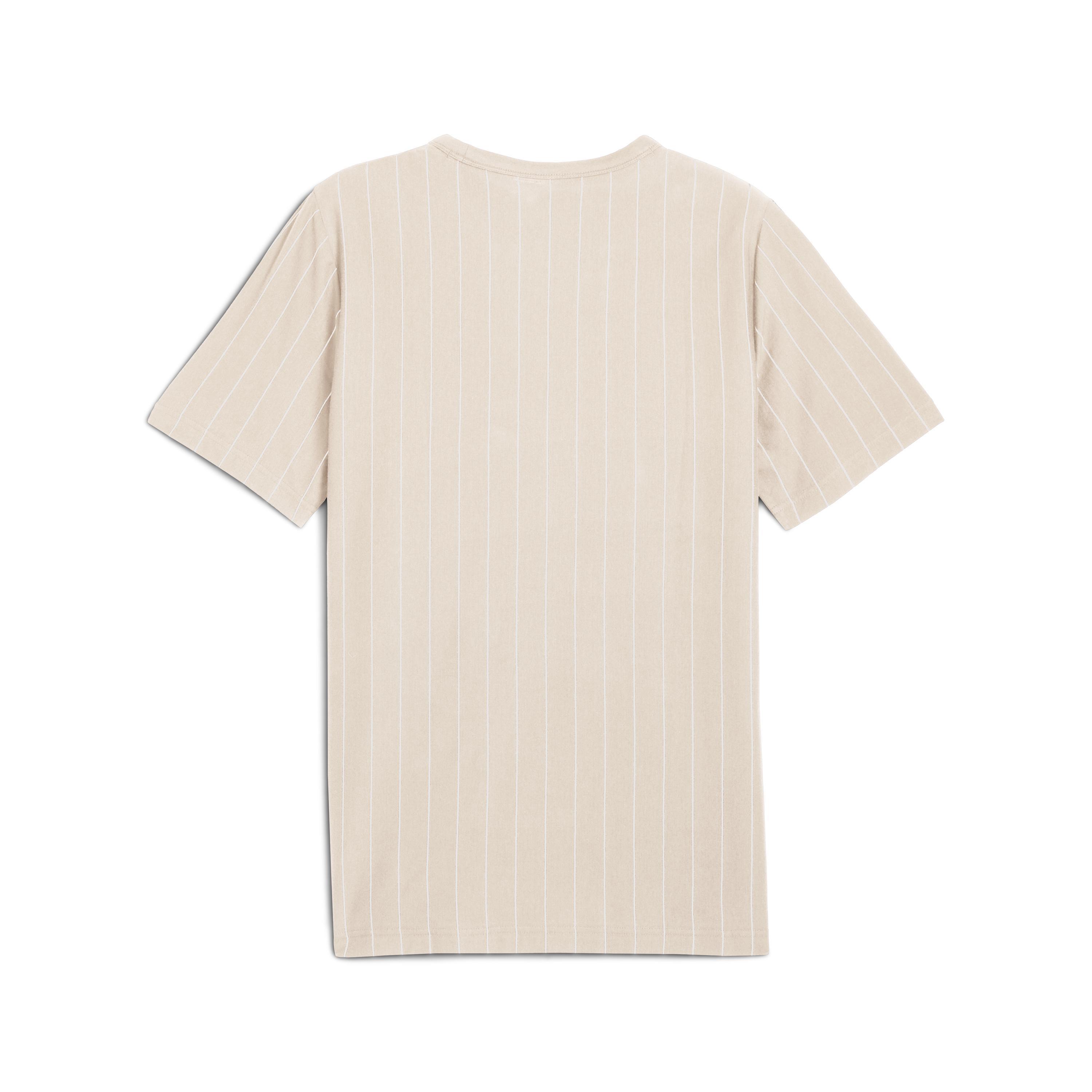Puma Class Striped Tee Erkek Yetişkin T-shirt
