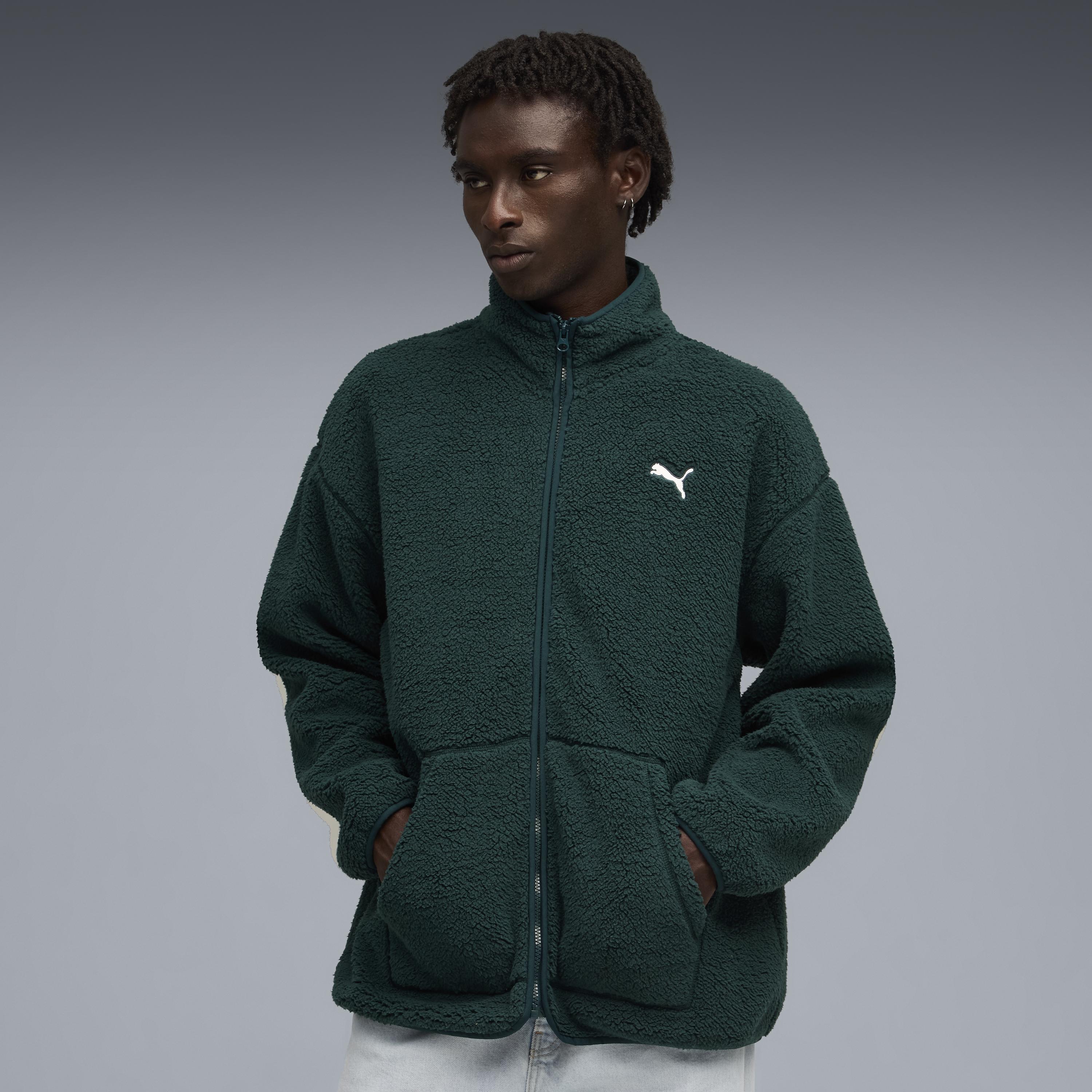 Puma Ess Elevated Sherpa Full-Zip Erkek Yetişkin Ceket