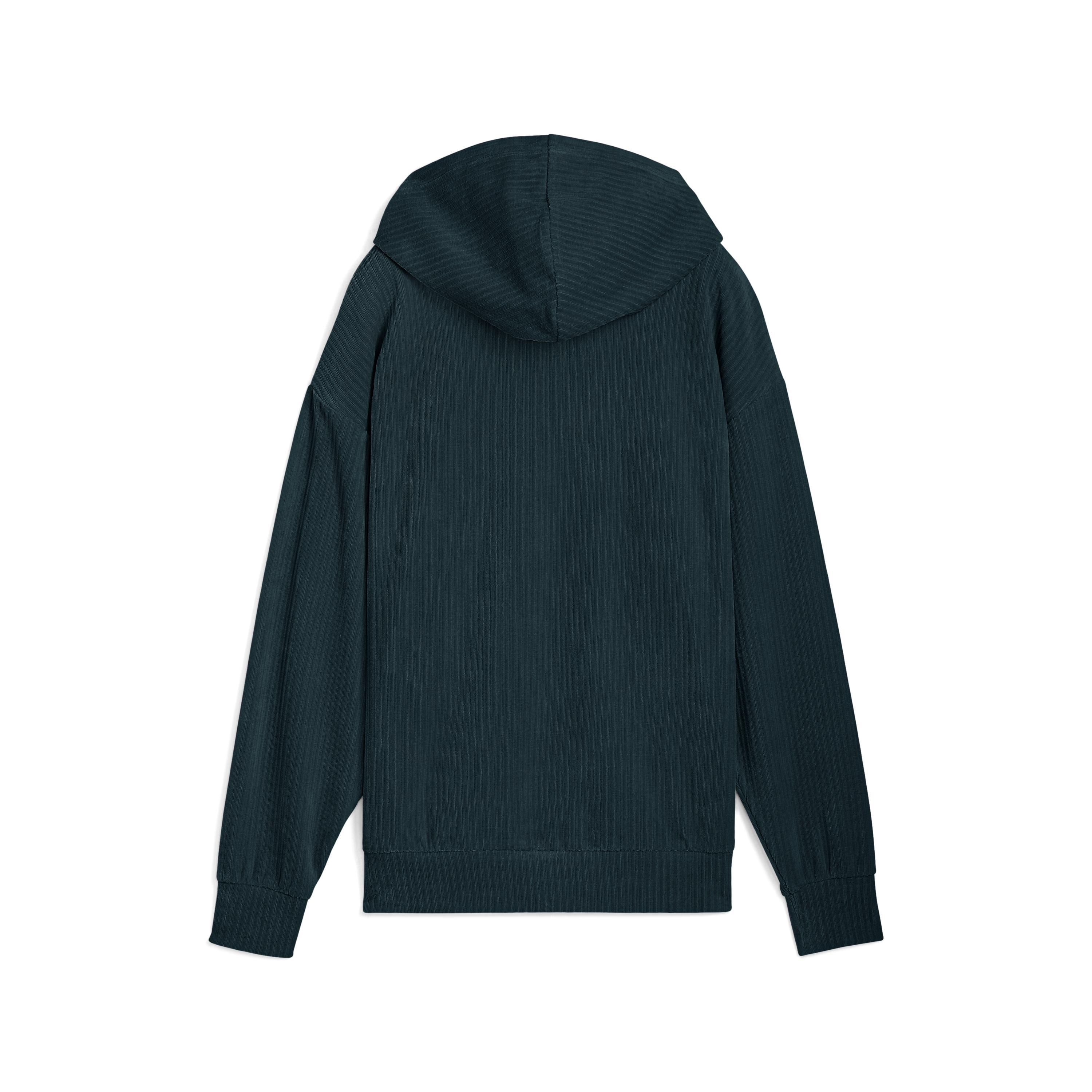 Puma Ess Elevated Velour Hoodie Kadın Yetişkin Sweatshirt