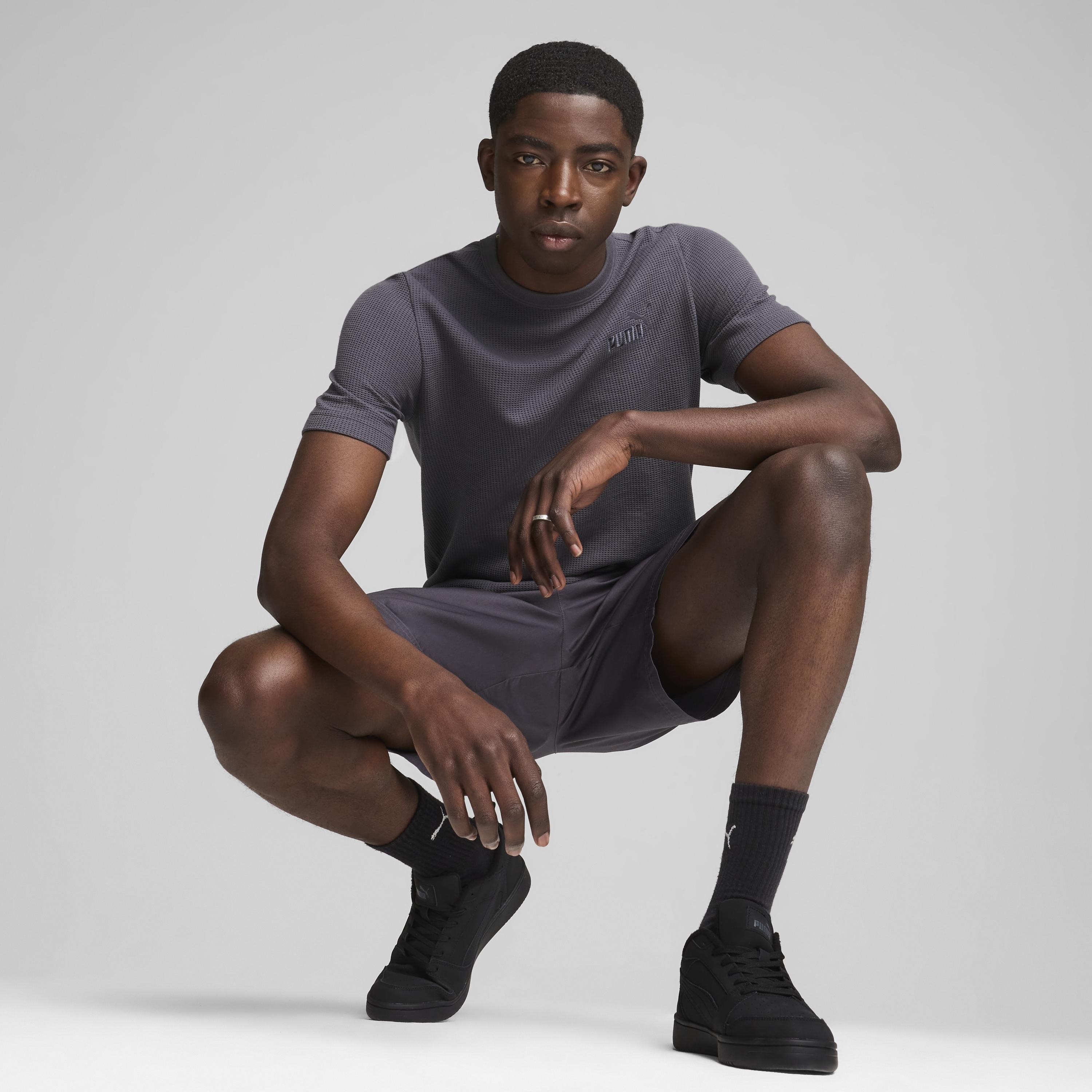 Puma Ess Elevated Waffle Tee Erkek T-shirt