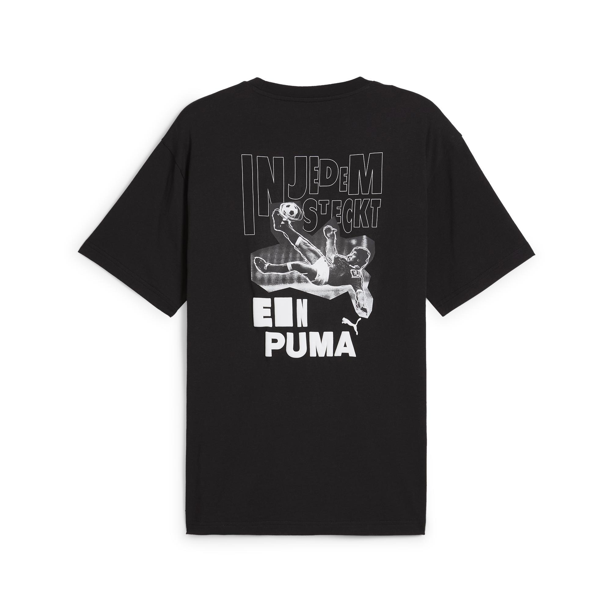 Puma Graphics Bicycle Kick Tee Erkek T-shirt