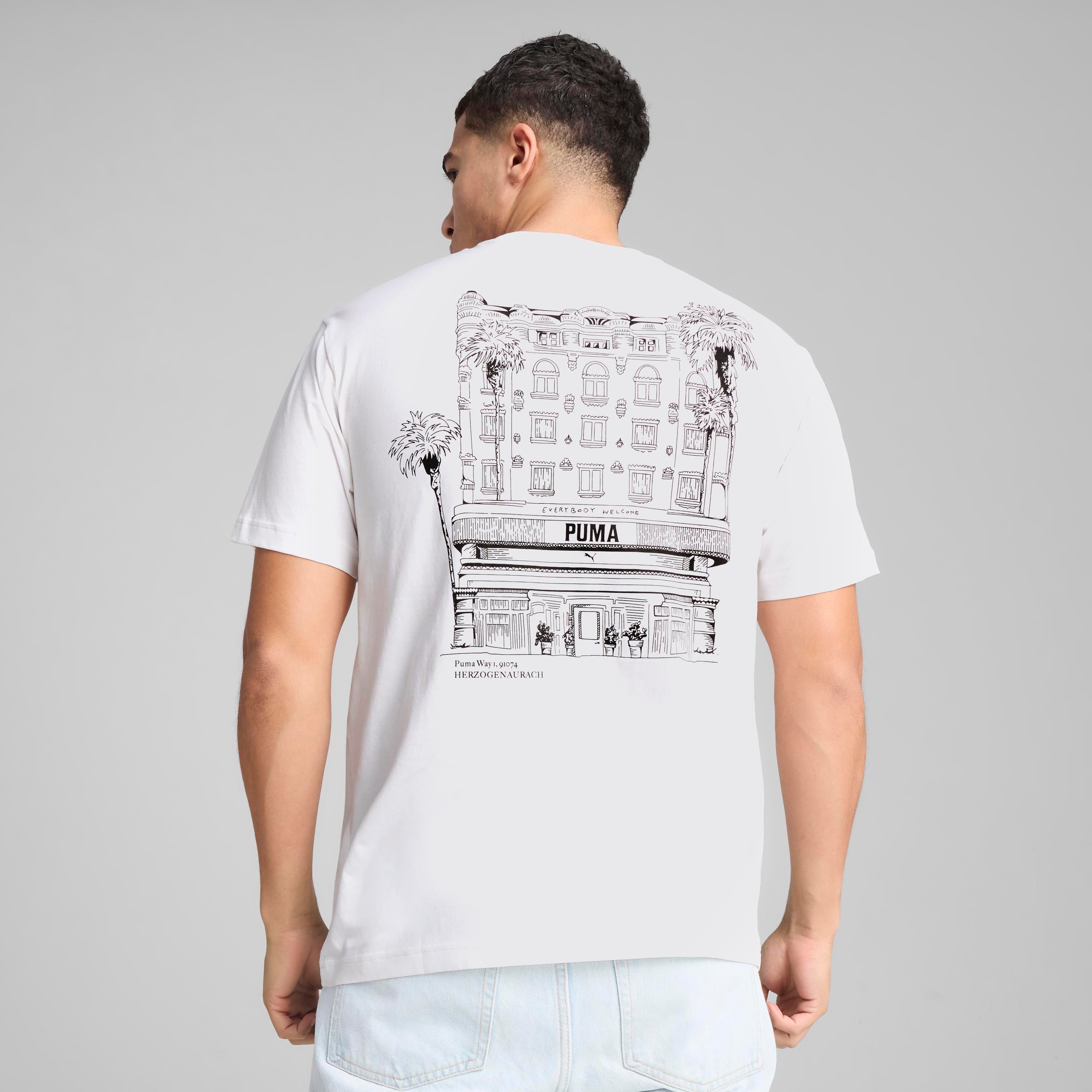 Puma Graphıcs Hotel Relaxed Tee Erkek Tişört