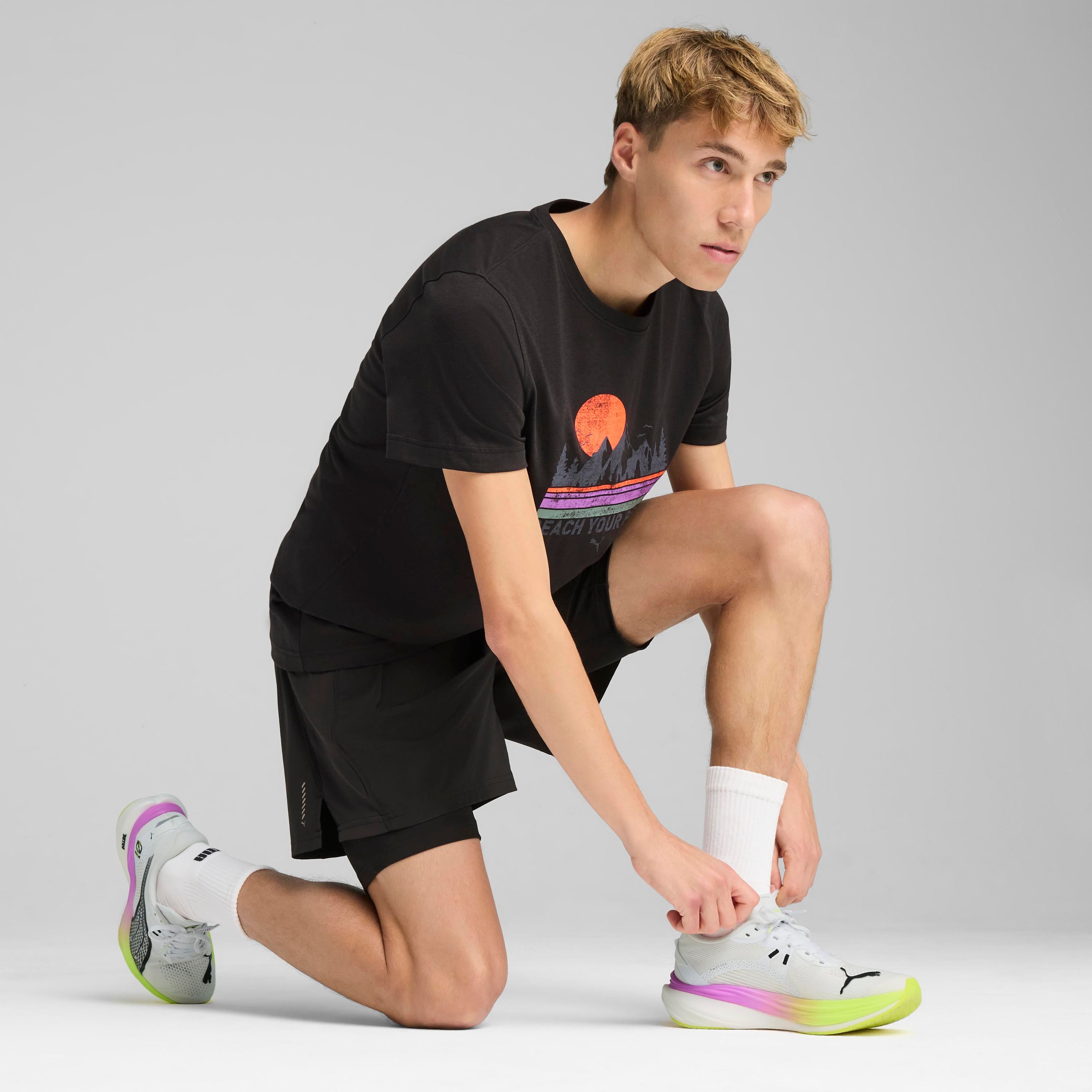 Puma Graphıcs Outdoor Unısex Tee Erkek Tişört