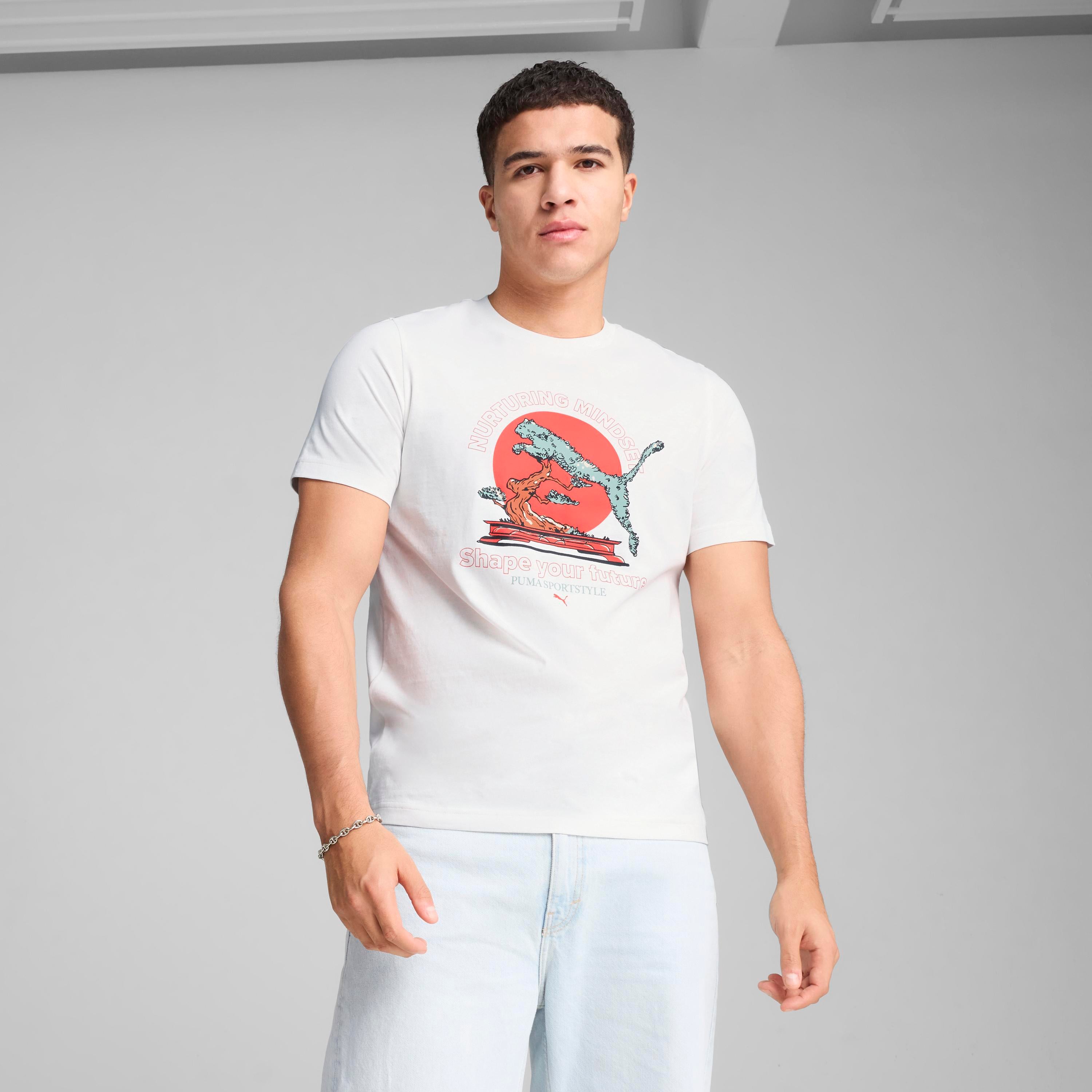Puma Graphıcs Puma Bonsai Tee Erkek Tişört