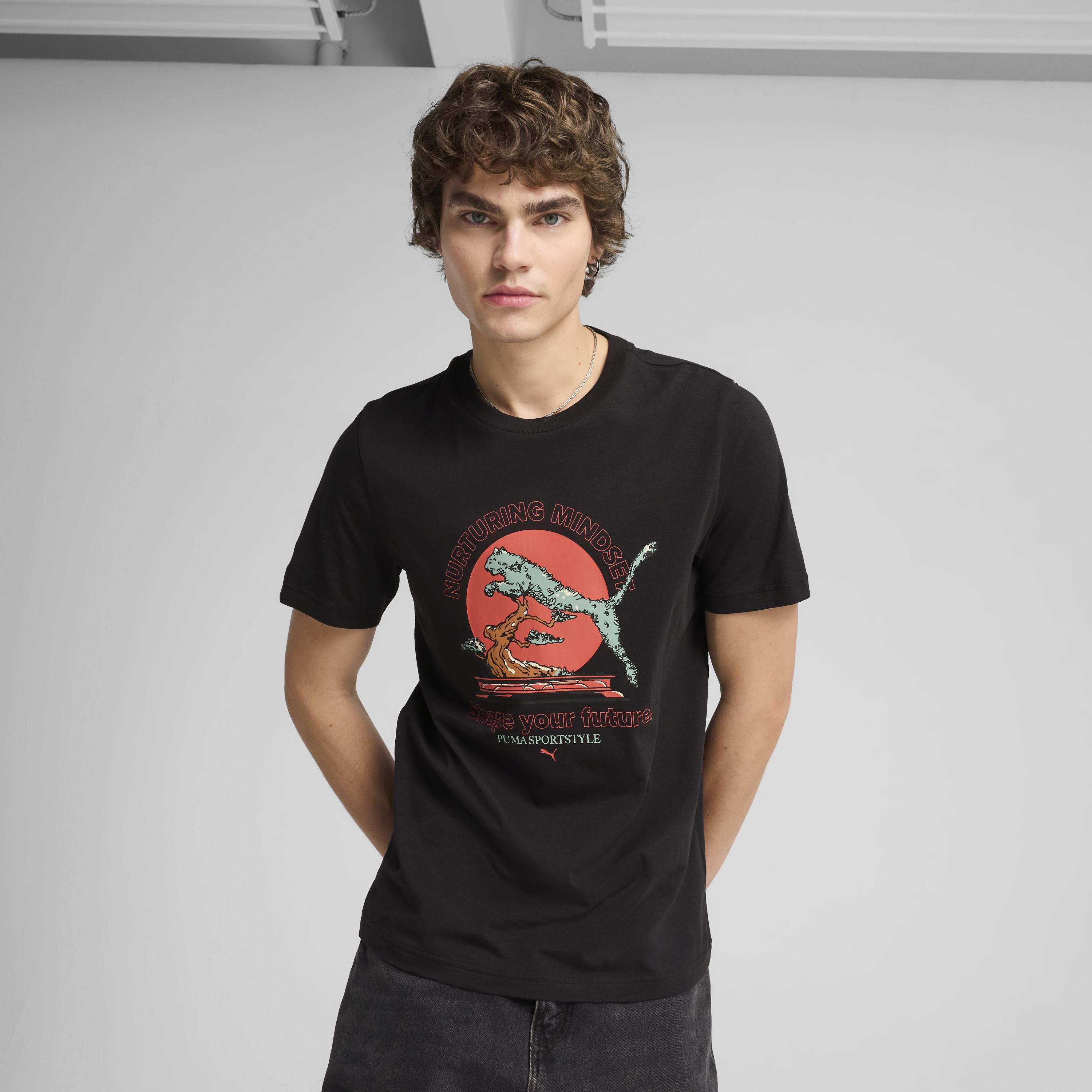 Puma Graphıcs Puma Bonsai Tee Erkek Tişört