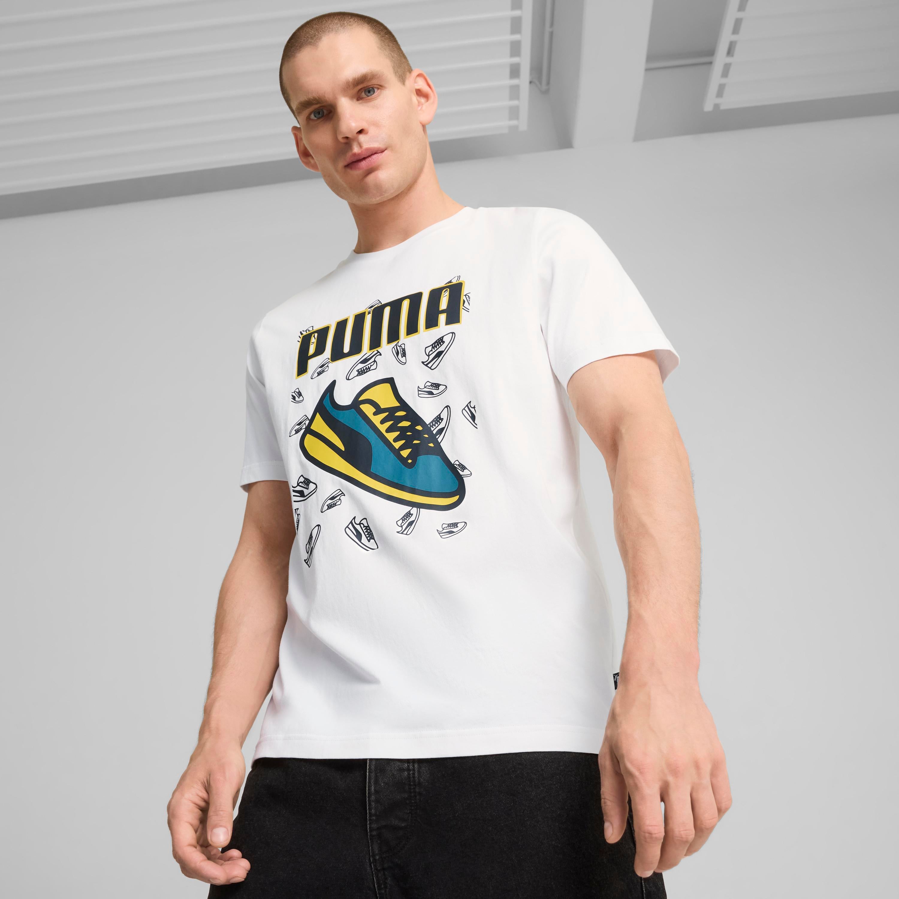 Puma Graphics Sneaker Tee Erkek T-shirt