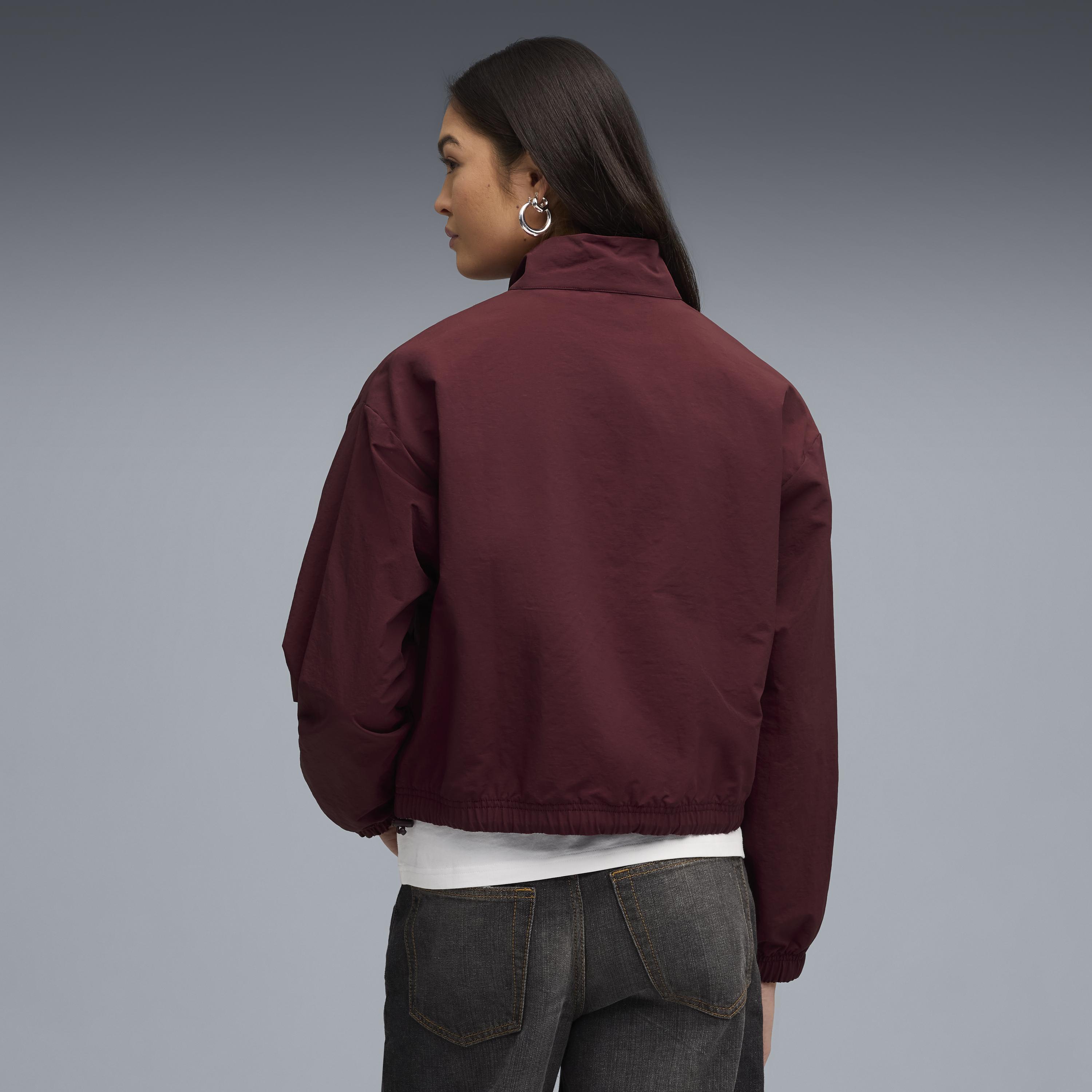 Puma Her Woven Half-Zip Crew Kadın Yetişkin Sweatshirt