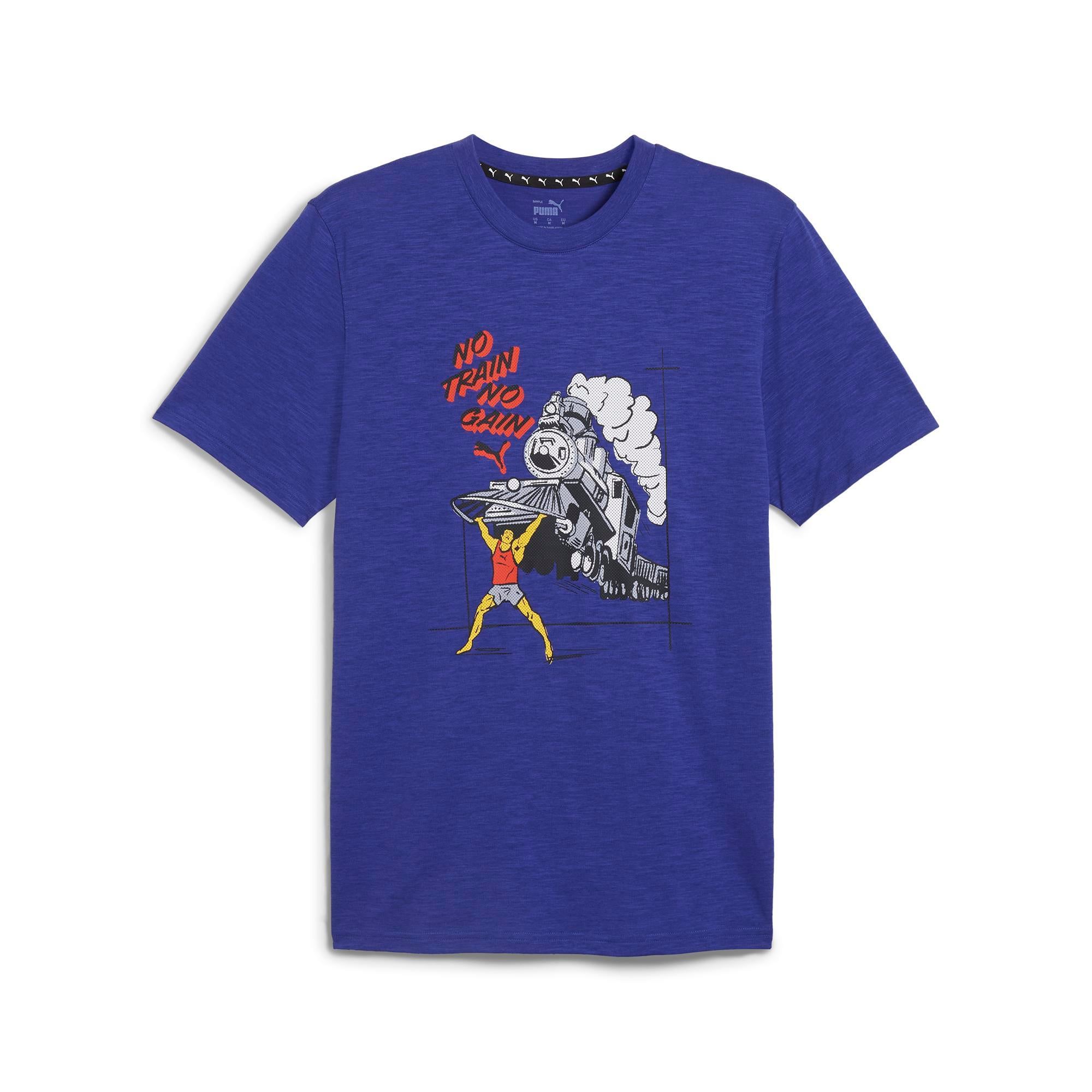 Puma Mens No Train No Gain Tee Erkek T-shirt