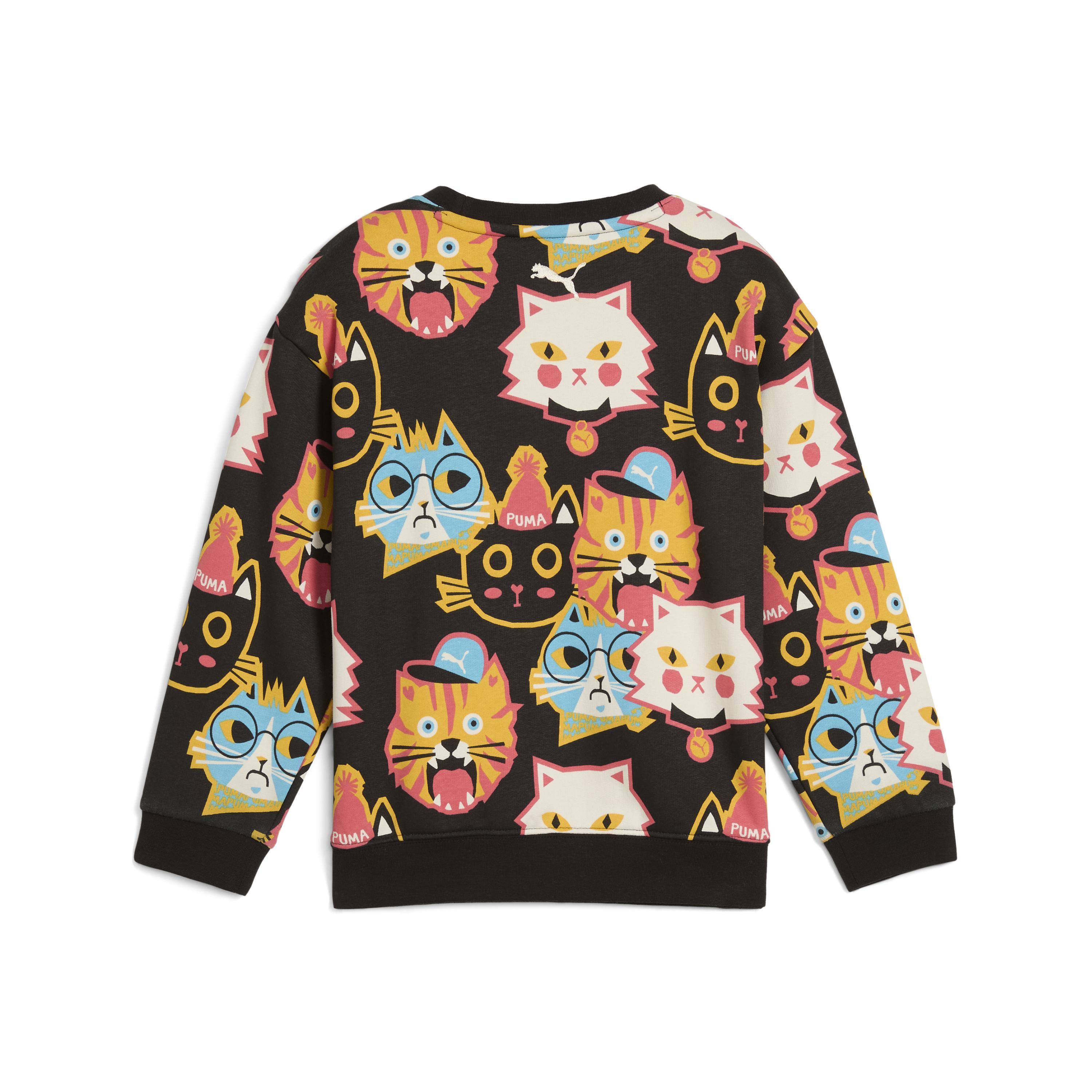 Puma Moody Cat Crew Unisex Çocuk Sweatshirt