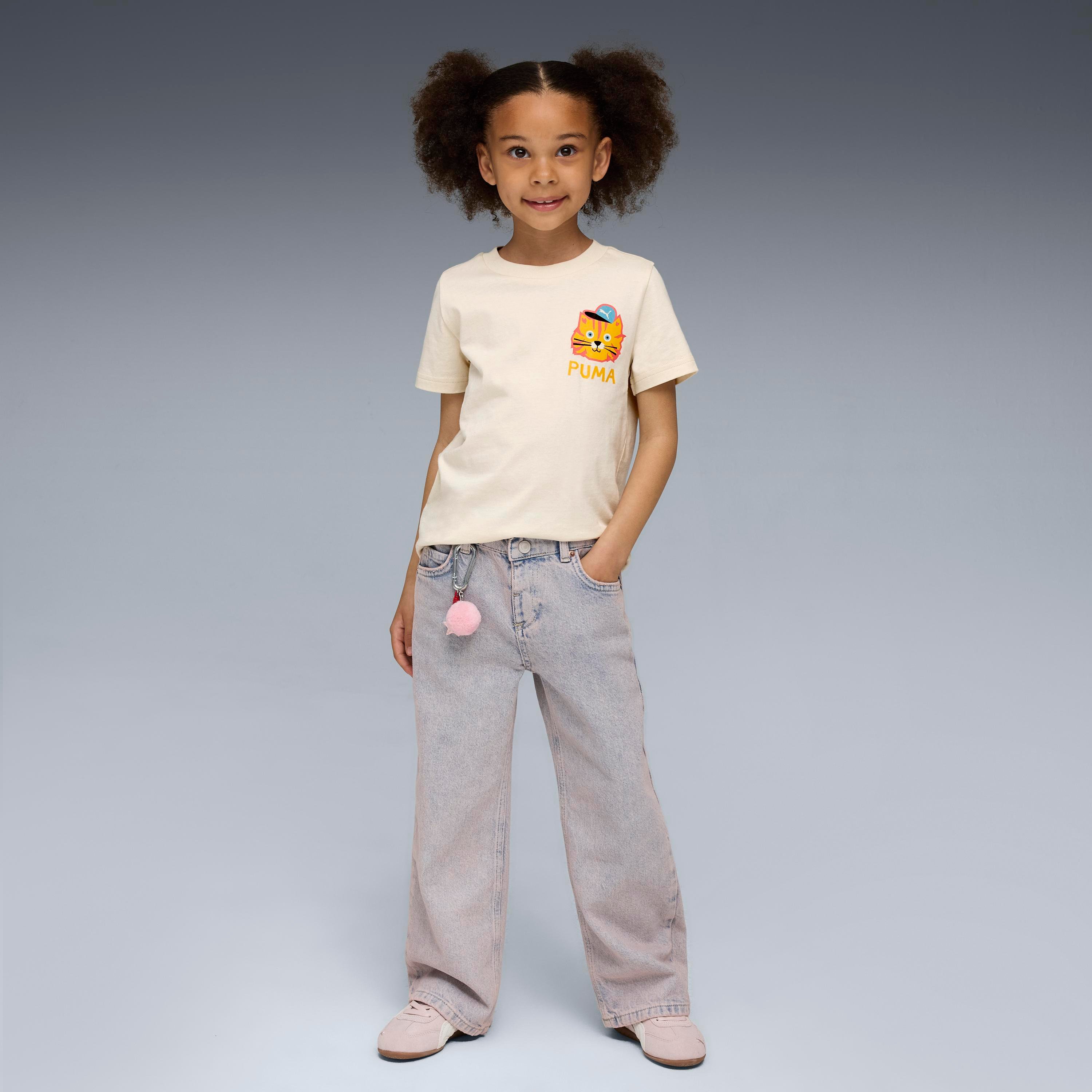 Puma Moody Cat Graphic Tee Unisex Çocuk T-shirt
