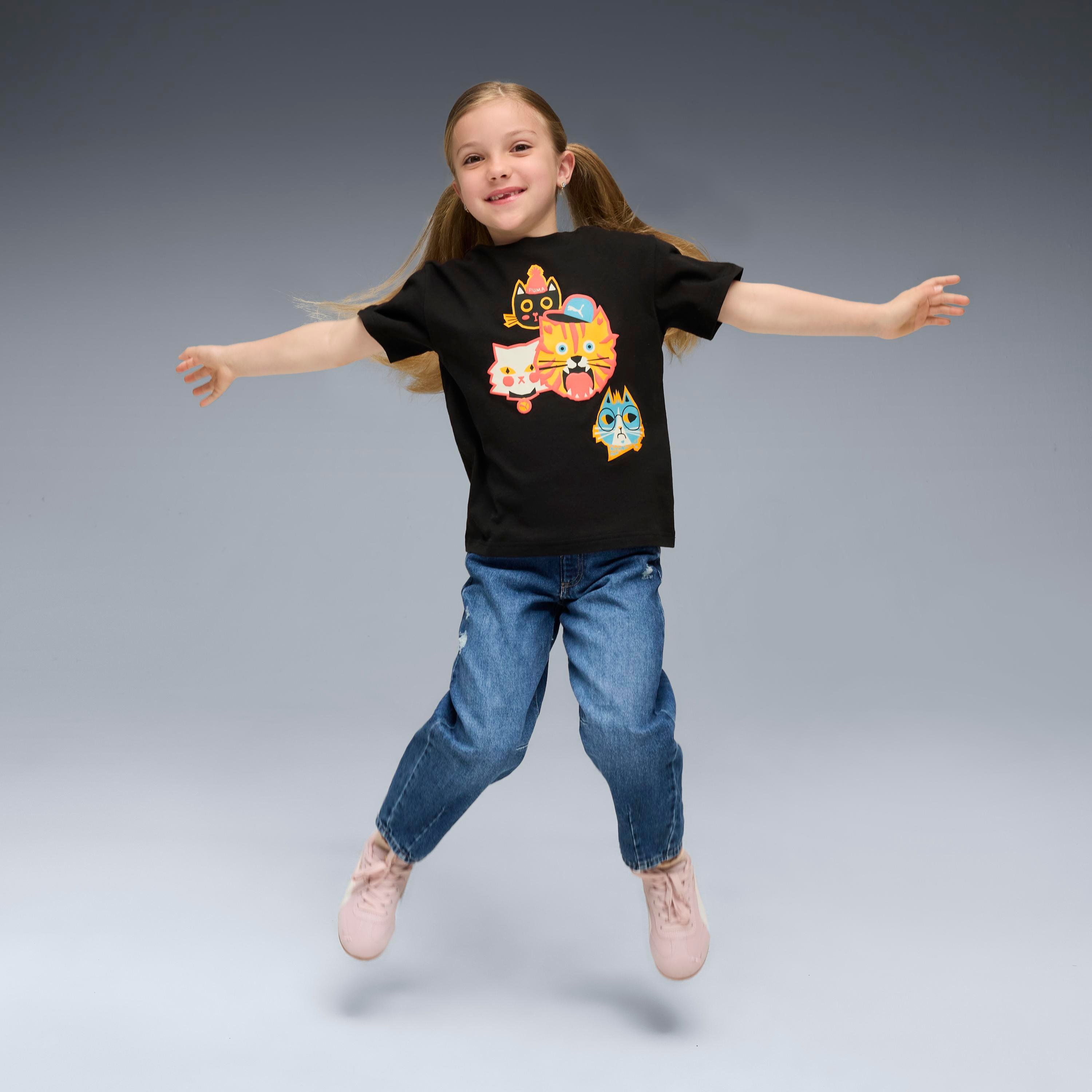 Puma Moody Cat Tee Unisex Çocuk T-shirt