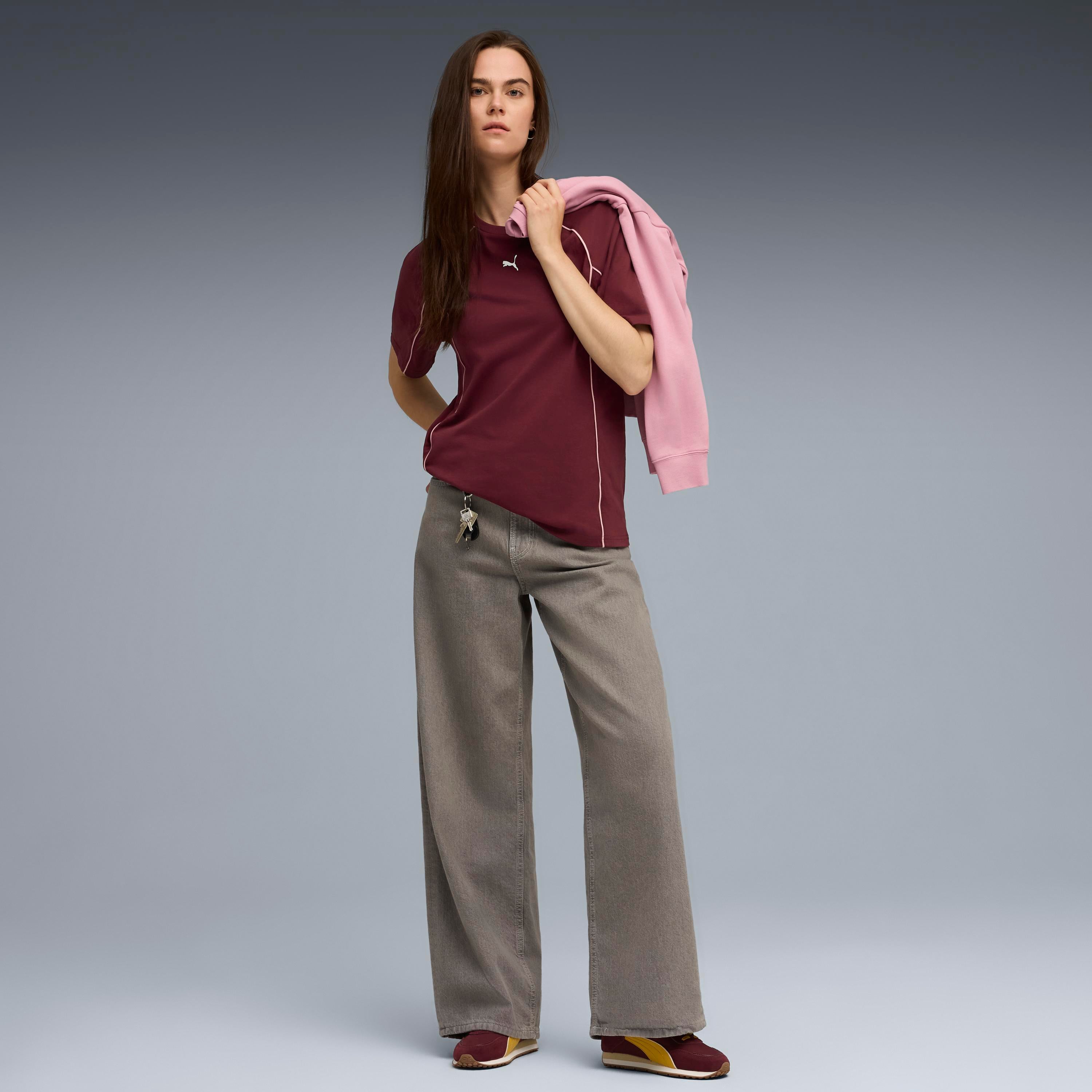 Puma Sport Relaxed Tee Kadın Yetişkin T-shirt