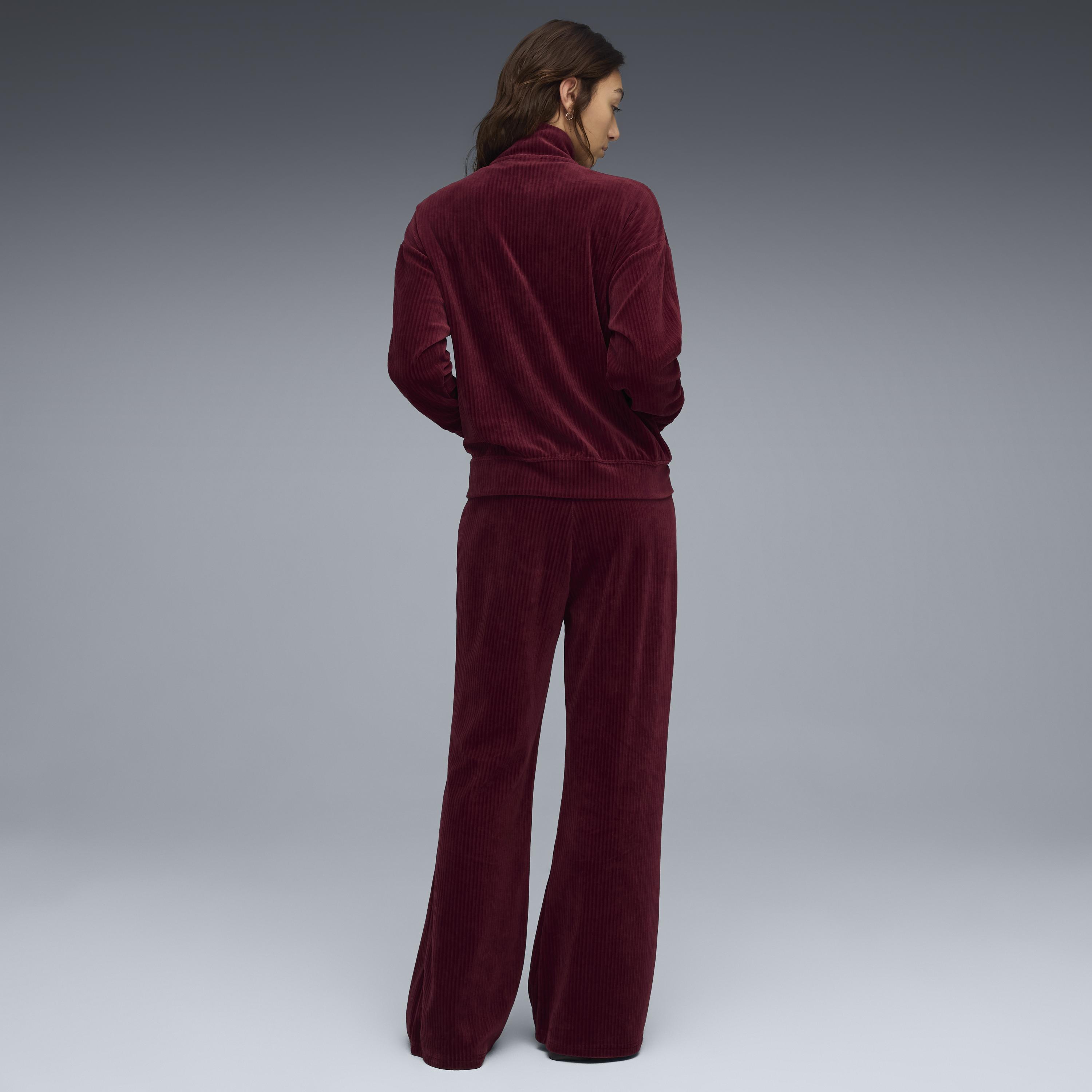 Puma Velour Rib Suit Kadın Yetişkin Eşofman Takımı