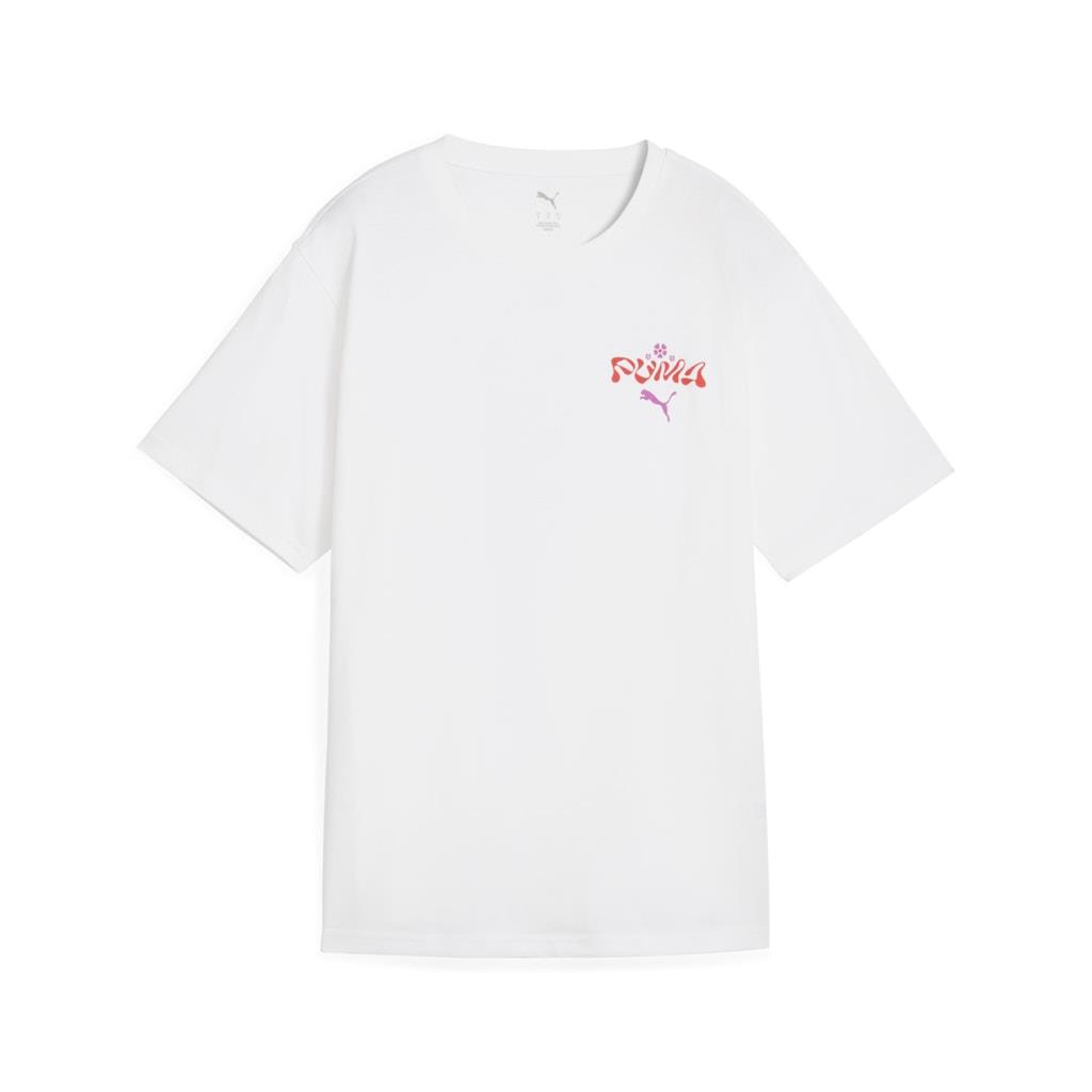 Puma WARDROBE ESS FLORAL PACK Relaxed Graphic Tee Kadın T-shirt