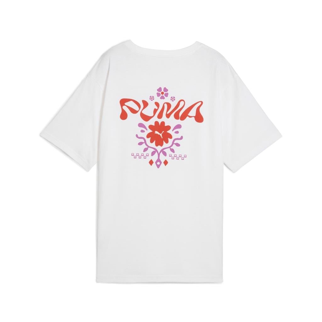 Puma WARDROBE ESS FLORAL PACK Relaxed Graphic Tee Kadın T-shirt