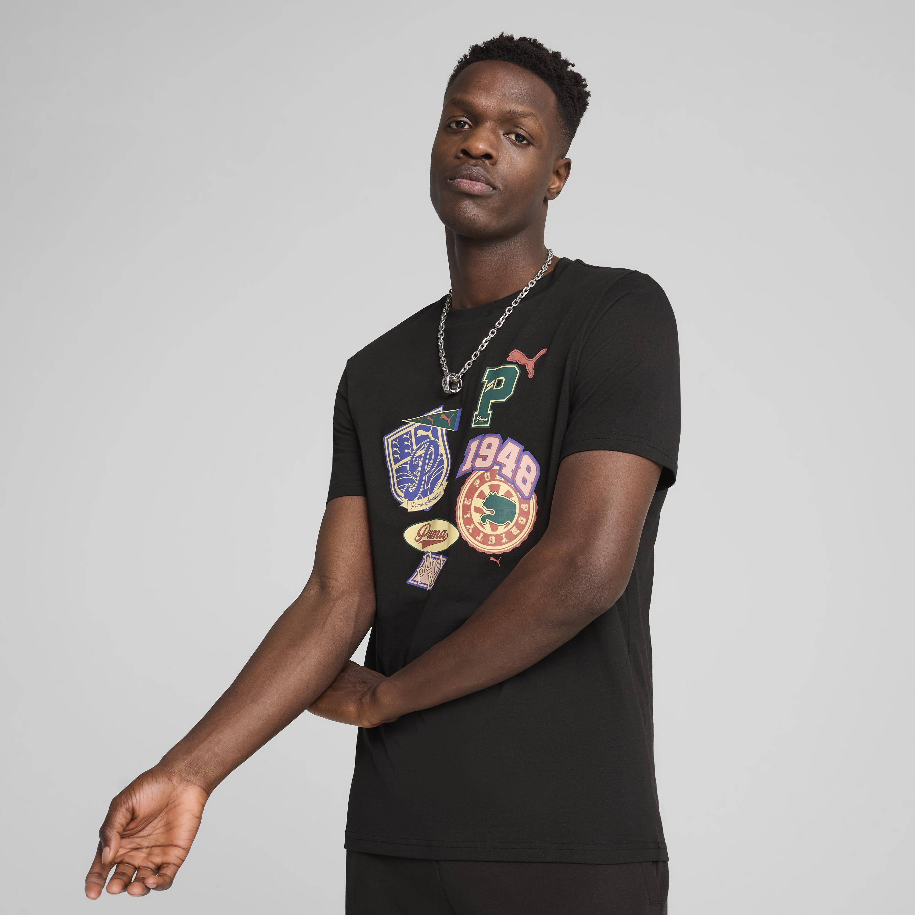 Puma Wardrobe Ess Graphic Tee Erkek Tişört