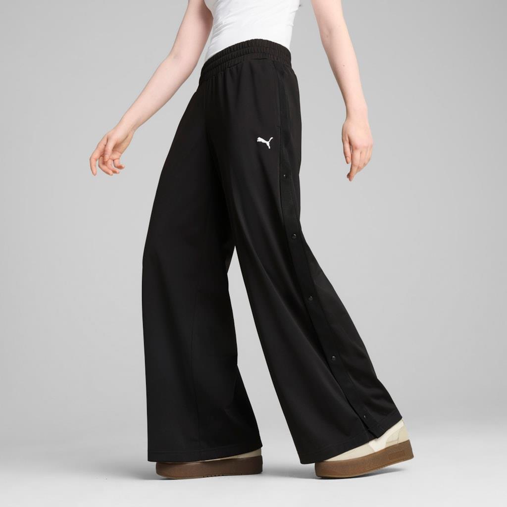 Puma WARDROBE ESS Low Rise Popper Pants op Kadın Eşofman Altı