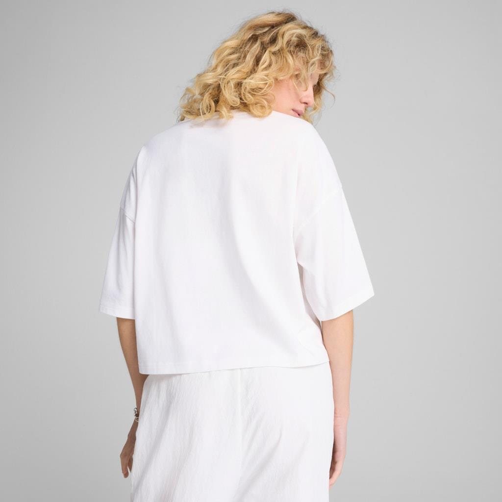 Puma WARDROBE ESS Oversized Short Tee Kadın T-shirt