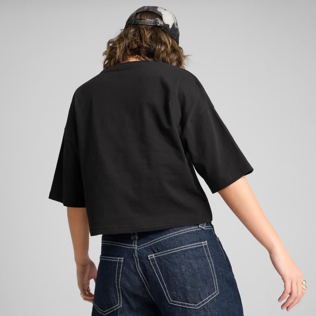 Puma WARDROBE ESS Oversized Short Tee Kadın T-shirt
