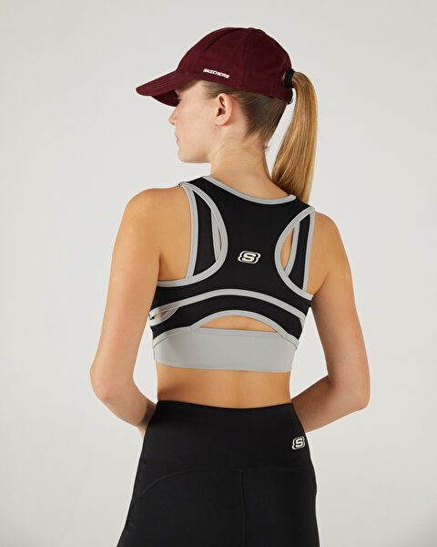 Skechers W Performance Coll. Mid Support Bra Kadın Sporcu Sütyeni