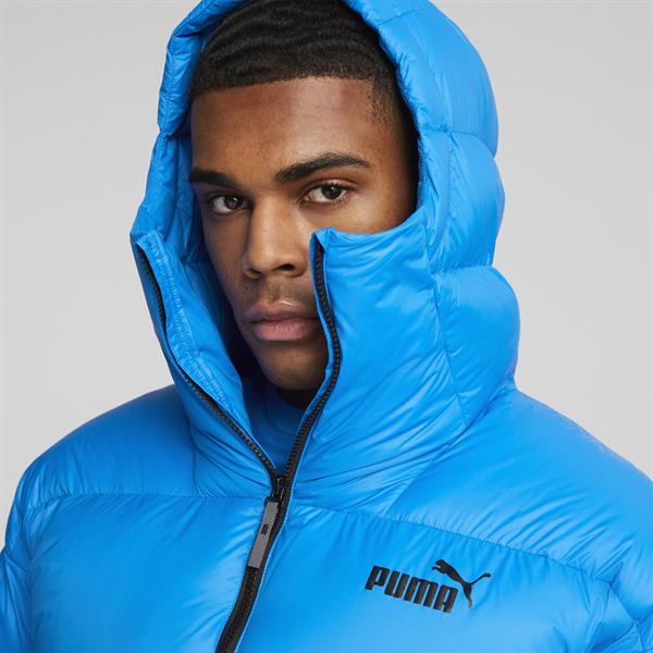 Hooded Ultra Down Puffer Jacket Erkek Mont