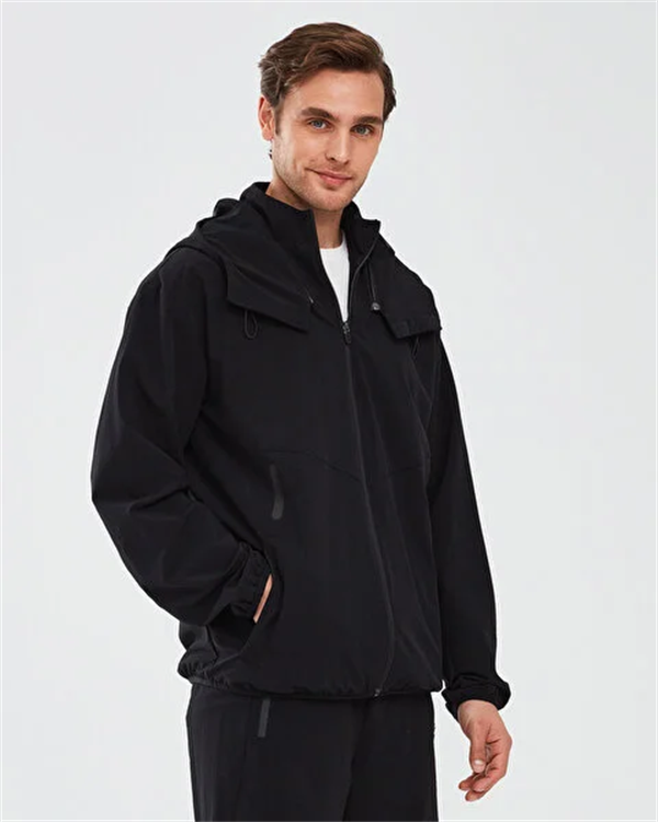 Micro Collection M Hooded  Jacket Erkek Ceket
