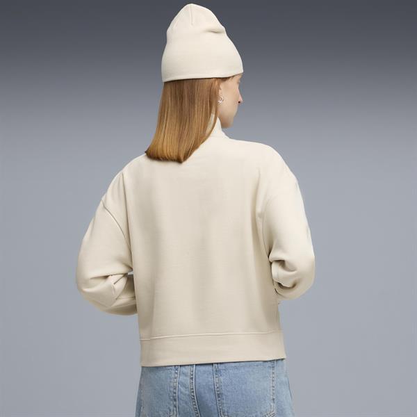 Puma Class Half-Zip Crew Kadın Yetişkin Sweatshirt