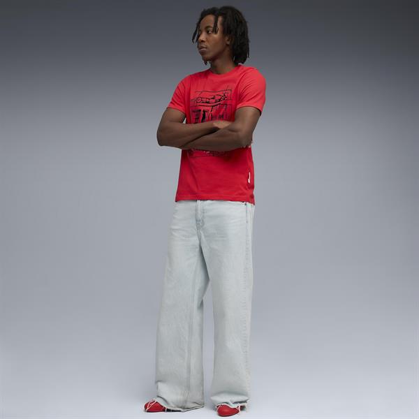 Puma Ferrari Sportswear Graph Tee Erkek Yetişkin T-shirt
