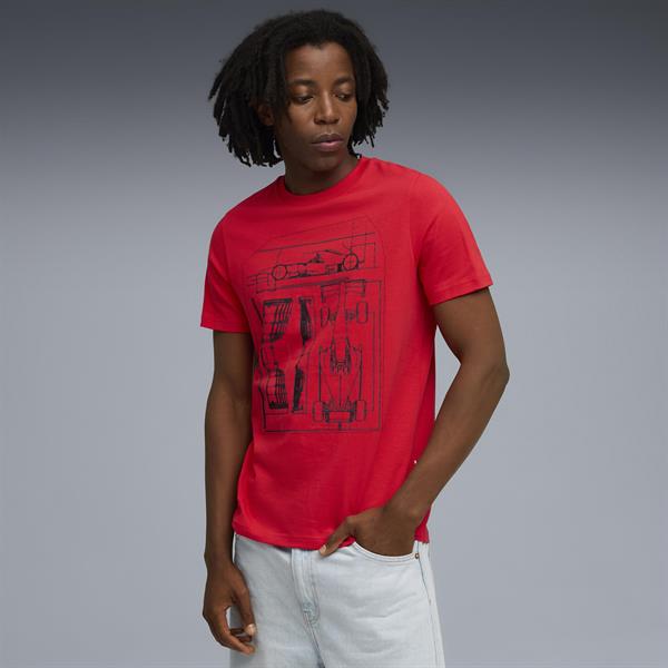 Puma Ferrari Sportswear Graph Tee Erkek Yetişkin T-shirt