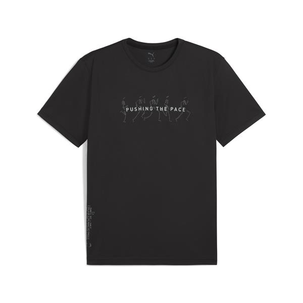 Puma Graphıcs Runnıng Illustratıo Erkek Tişört