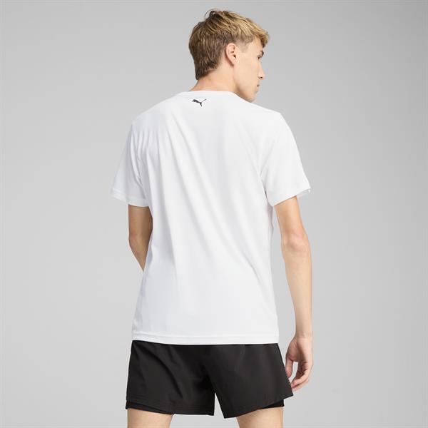 Puma Graphıcs Runnıng Illustratıo Erkek Tişört