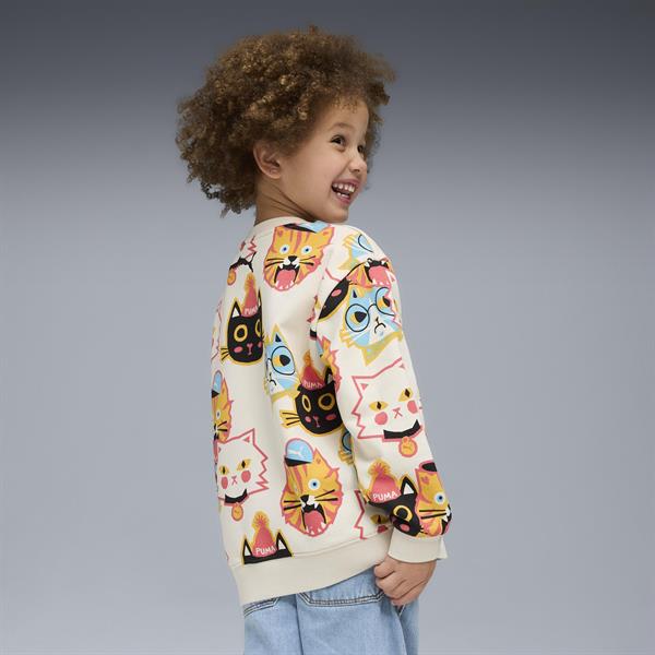 Puma Moody Cat Crew Unisex Çocuk Sweatshirt