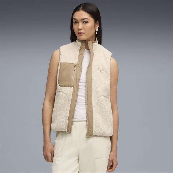Puma Reversible Sherpa Vest Kadın Yetişkin Yelek