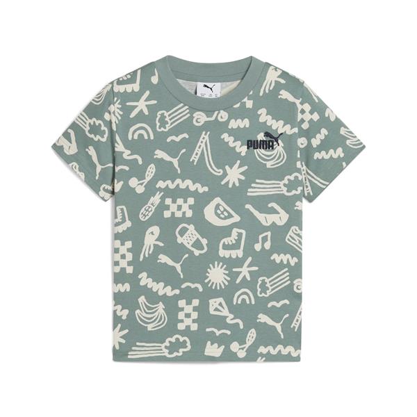 Puma Sandy Adventures Aop Tee Çocuk Tişört