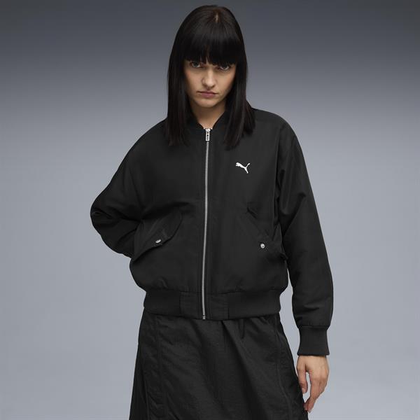 Puma T7 Satin Bomber Jacket Kadın Yetişkin Ceket