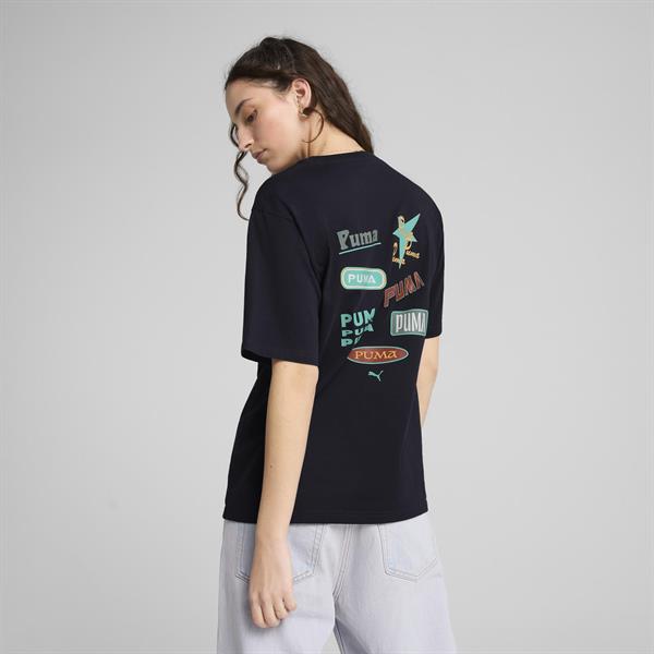 Puma Wardrobe Ess Graphic Tee Kadın Tişört