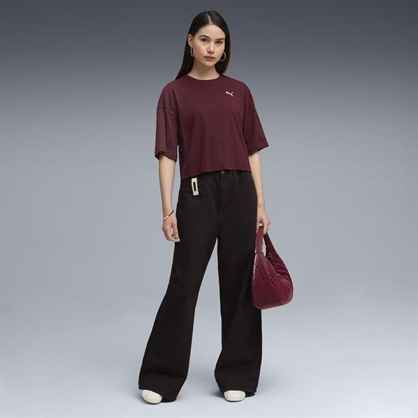 Puma Wardrobe Ess Oversized Tee Kadın Yetişkin T-shirt