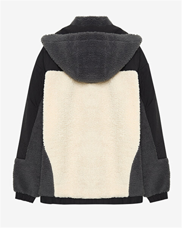 Skechers M Outdoor Fleece Full Zip Sherpa Erkek Sweatshirt