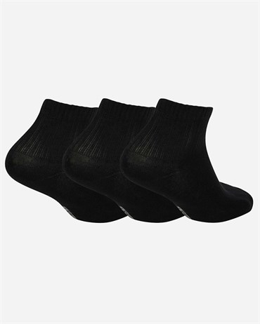 U Skx Nopad Mid Cut Socks 3 Pack