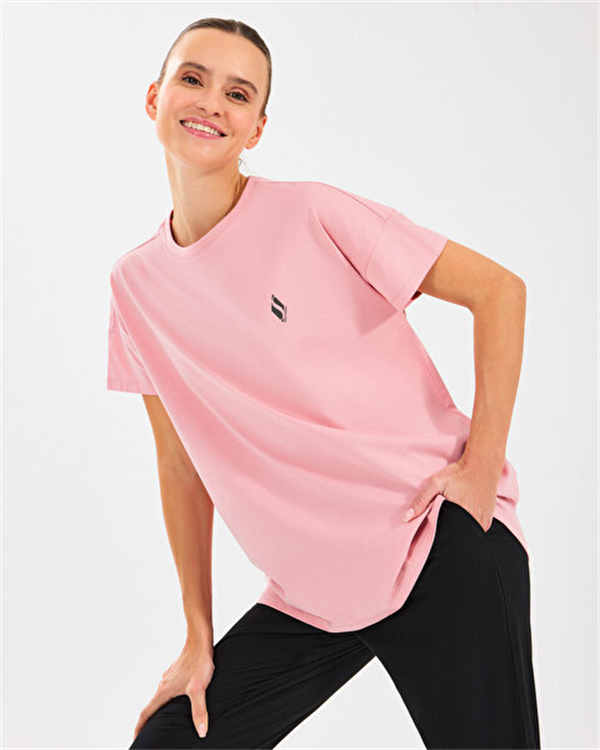 W Crew Neck Graphic Tee T-Shirt